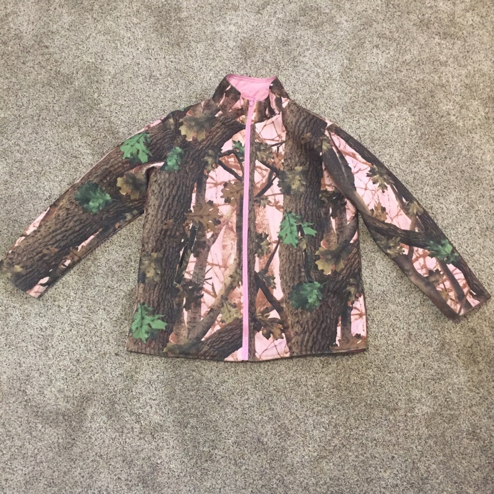Pink Camo Lightweight Jacket